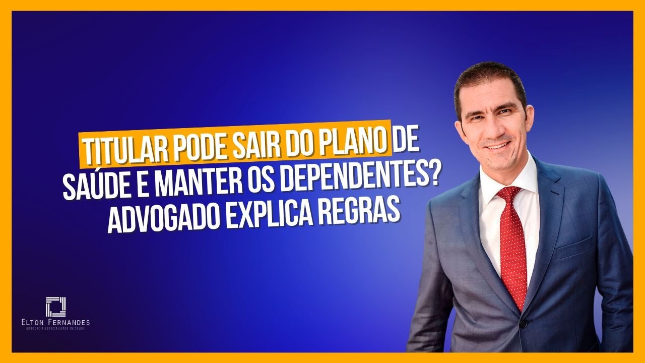 Titular pode sair do plano de saúde e manter os dependentes? Advogado explica regras