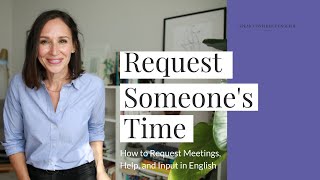 How to Request Someone