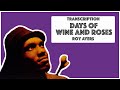 Days of Wine and Roses - Roy Ayers (Vibraphone) Solo Transcription