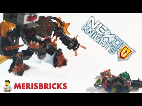 Lego 70325 - Nexo Knights - Infernox captures the Queen- Lego Speed Build and Review