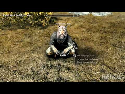SKYRIM: Beginning The Balance Of Power Quest (QUICK SOLUTION) Restoring Order, Saints Bandit Camp