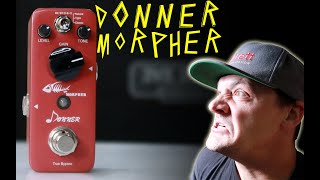 Video thumbnail for Donner Morpher Distortion Pedal Review by Tim Guitar