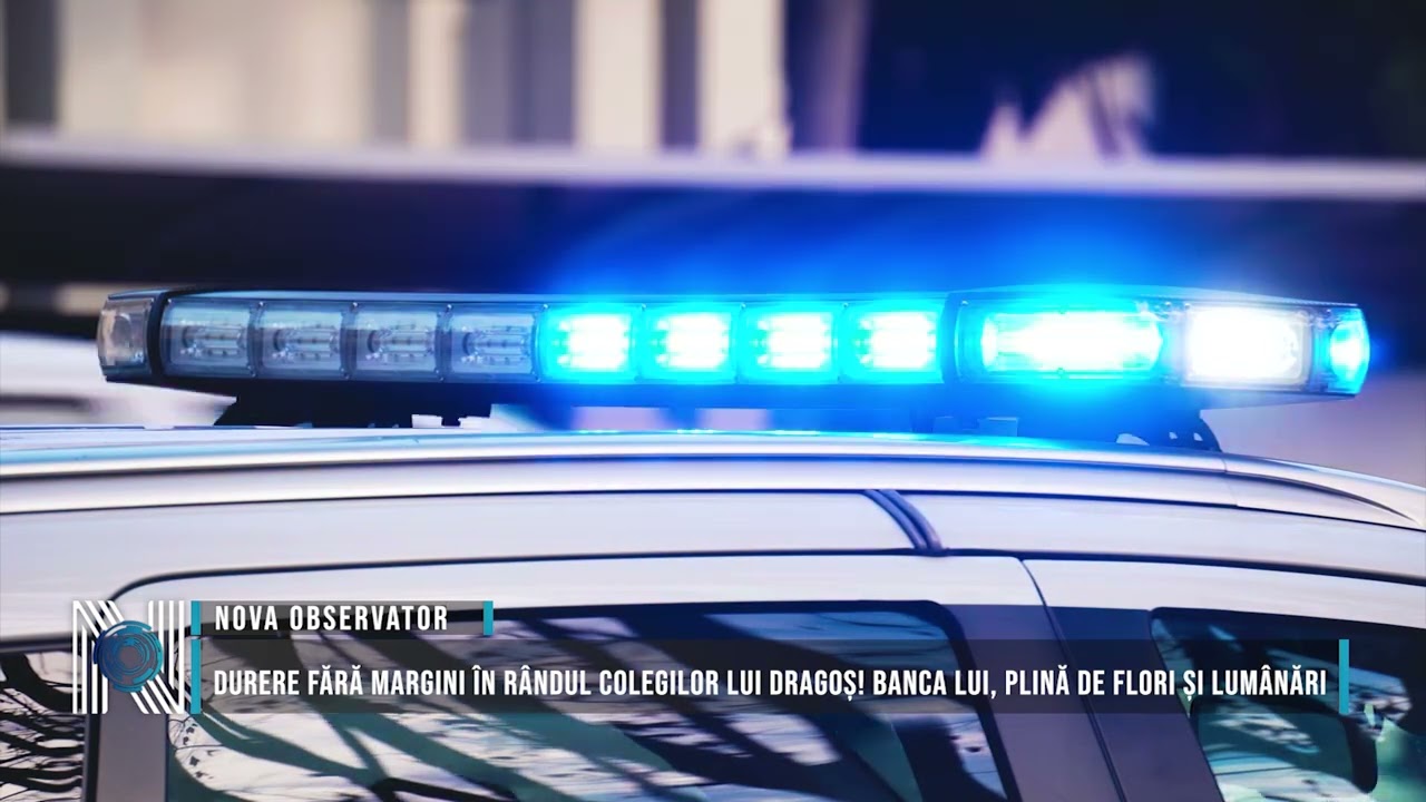 Durere fără margini în rândul colegilor lui Dragoș! Banca lui, plină de flori și lumânări