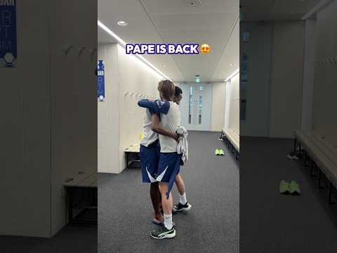 Pape is back 😍