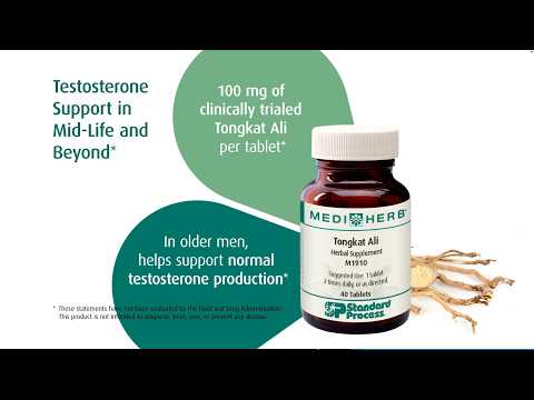 Herbal Testosterone Support with MediHerb's Tongkat Ali