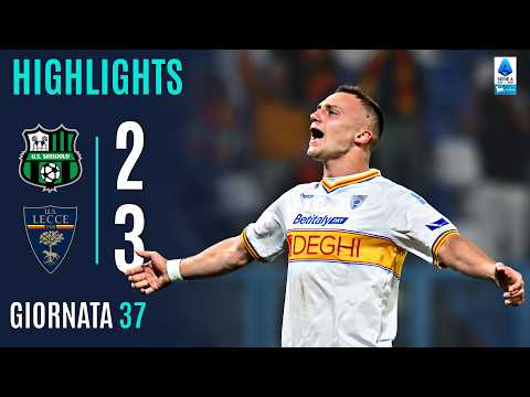 Stulic all’Ultimo Salva i Salentini | SASSUOLO-LECCE 2-3 | HIGHLIGHTS | SERIE A ENILIVE 2025/26