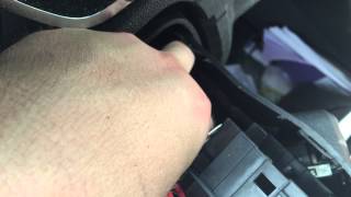 How to get your ignition key unstuck in a Chevy Traverse.