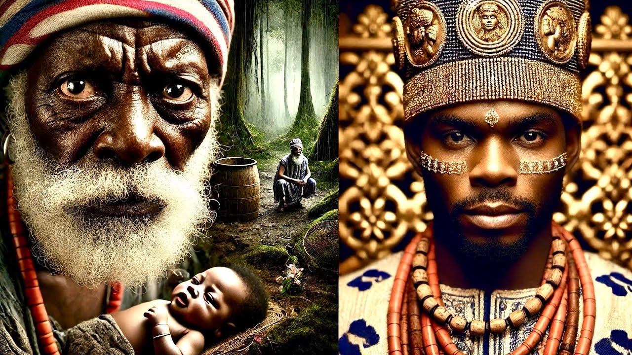 Poor old man rescues baby from the forest not knowing he is a PRINCE that... #folktales #storytime