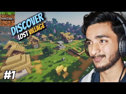Exploring a Hidden Minecraft Village for the First Time! 😱🏰