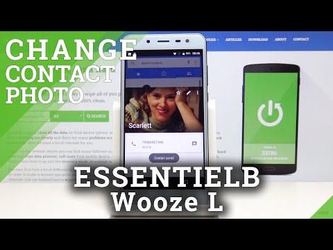 How to Add Photo to Contact in ESSENTIELB Wooze L – Personalize Contact