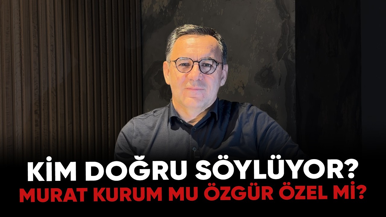 Deniz Zeyrek: "Kim doğru söylüyor?Murat Kurum mu Özgür Özel mi?" #muratkurum