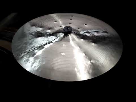 21.375 MG Ride, with sizzler, 2183g - Handcrafted cymbals by Craig Lauritsen