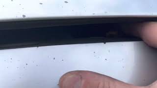 Ford fusion how to release Hood