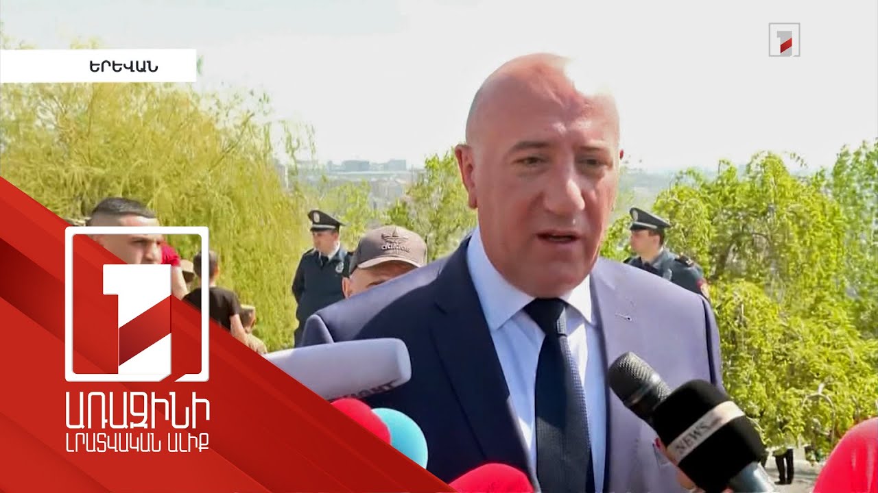 Briefing of Deputy Minister of Defense Arman Sargsyan