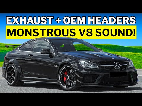 THE CRAZIEST W204 C63 EXHAUST!! Valvetronic Designs Full Valved Exhaust System (feat. @AbosWhips )