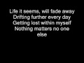 Metallica - Fade to black lyrics