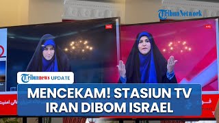 Tak Takut Dibom Israel, Presenter TV Iran Langsung Kembali Siaran Live meski Gedungnya Digempur