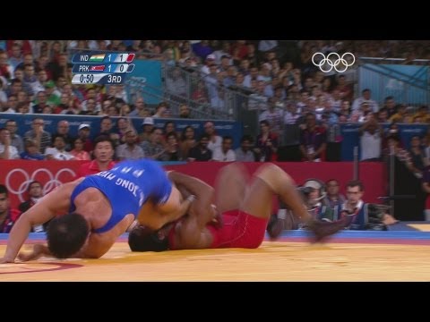 Freestyle Wrestling 60kg Bronze Medal Matches -- London 2012 Olympics