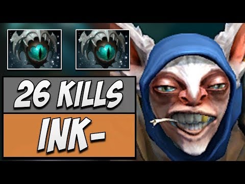 Ink Meepo - TOP 1 Dotabuff with 26 KILLS | Dota Gameplay