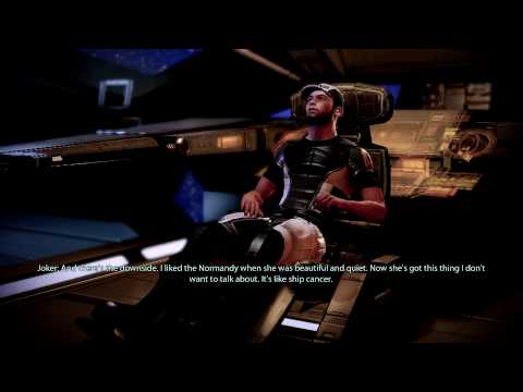 Mass Effect 2 joker and the SSV normandy SR-2 HQ