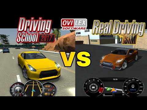 Driving School 2017 VS Real Driving Sim | Ultimate Comparison | which is the best?