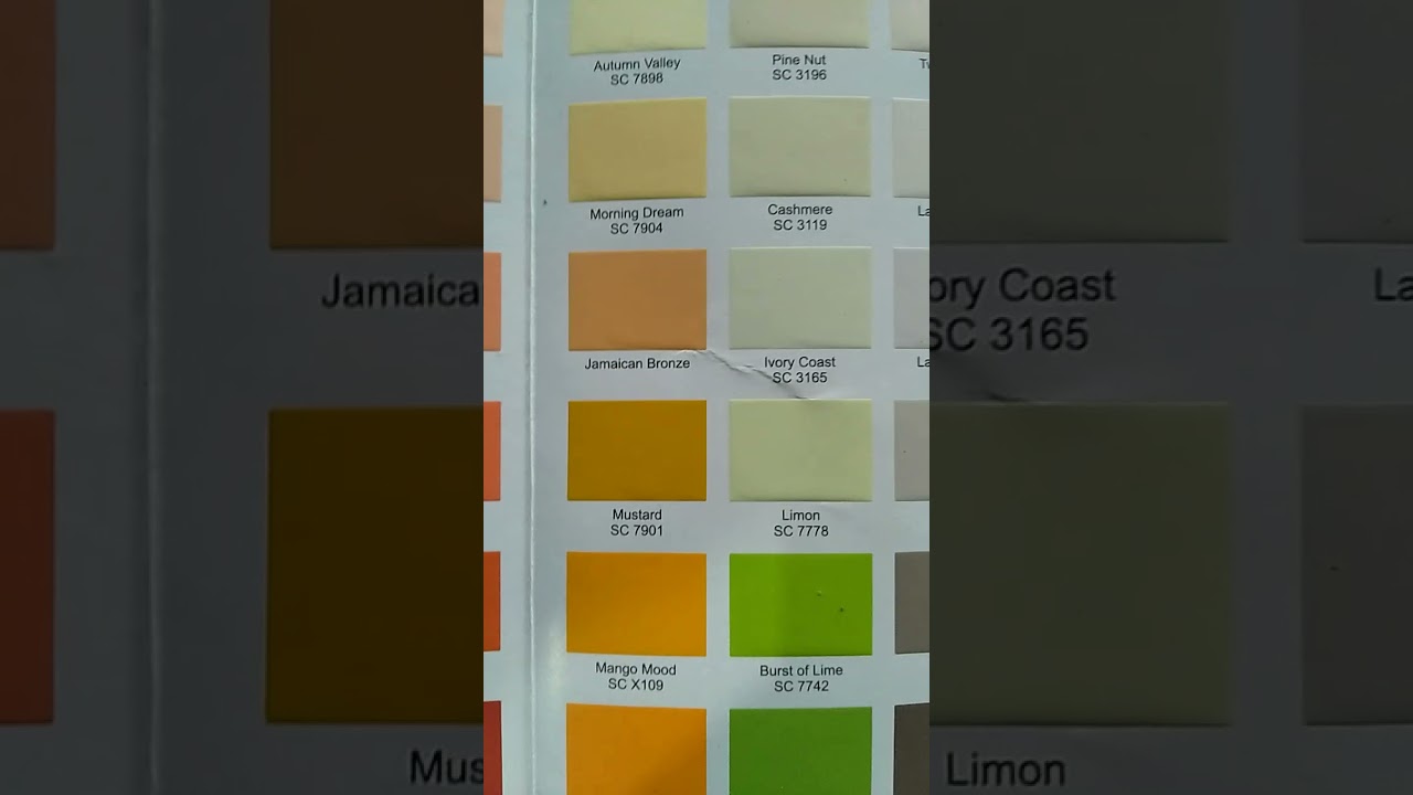 Surfa colour combination card #shots