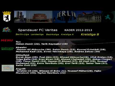 Spandauer FC Veritas Kader Kreisliga B 6.Abteilung