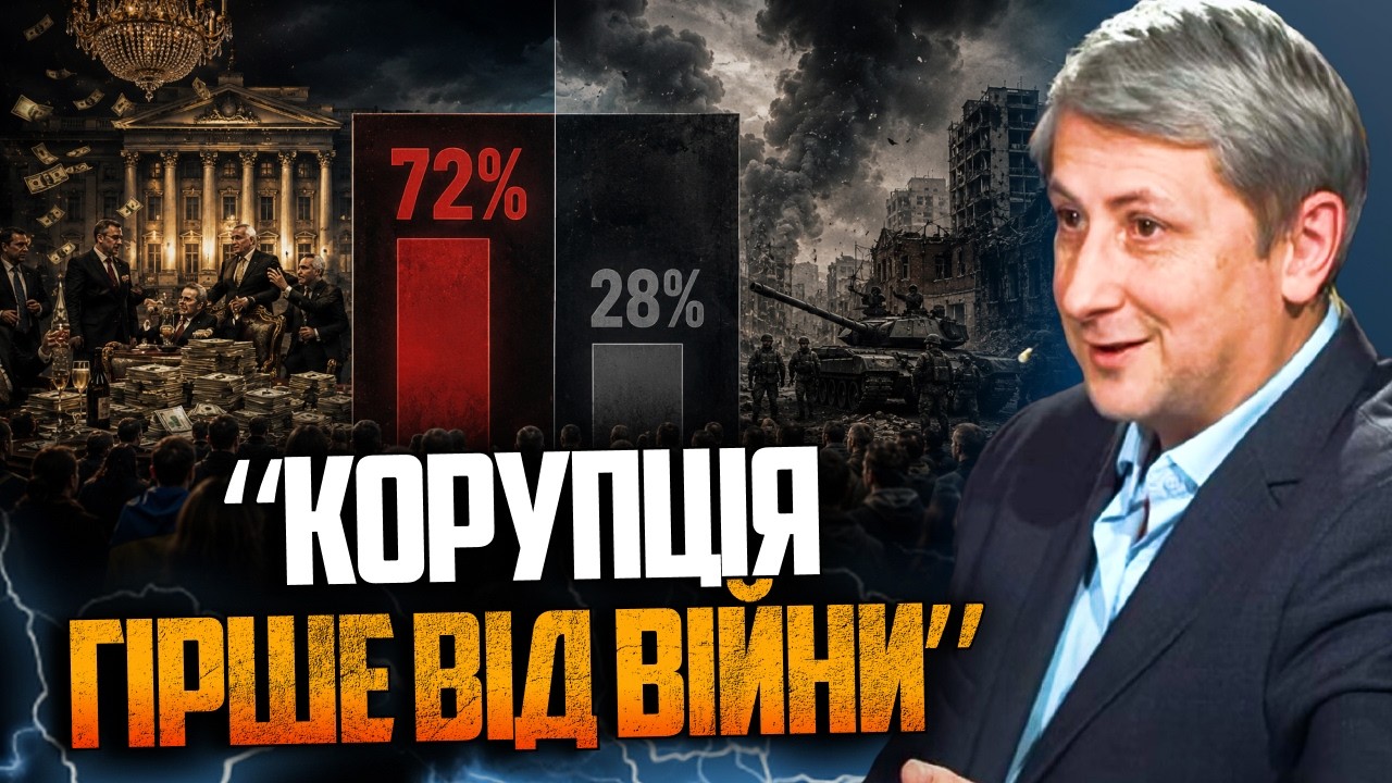 ⚡️Українці назвали корупцію у владі страшнішою, ніж війна! Нове опитування 