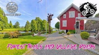 Virtual Cycling | Forest Trails and Village Roads: A Sunlit Escape