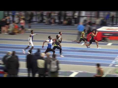 6''90: BERTON Luis - (60m ESM - S3) - Championnats Rég. en salle ES-SE - Eaubonne 19 Janv. 2019