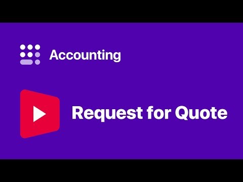 Request for Quote Overview