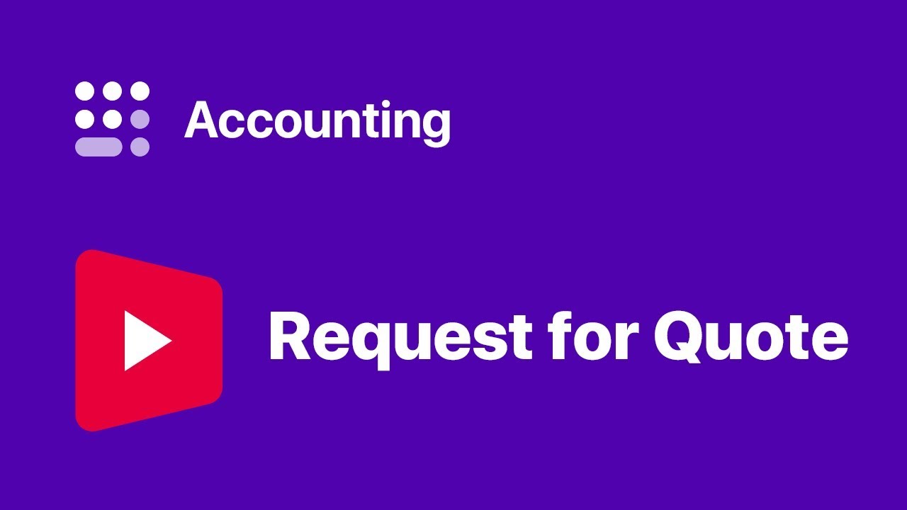 Request for Quote Overview