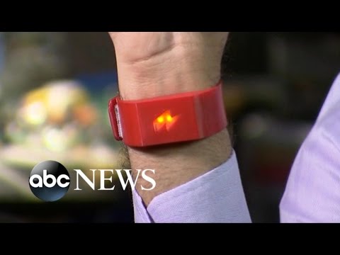 Part of a video titled Pavlok Bracelet Zaps You to Break Bad Habits - YouTube