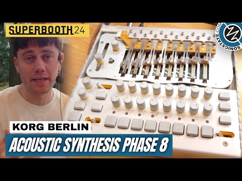 SUPERBOOTH 2024: Korg Berlin - Acoustic Synthesis Phase 8 Electro-Acoustic Synth