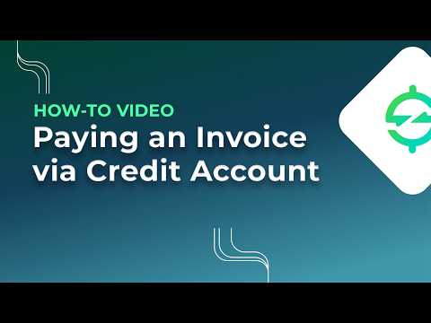 Pay Using Account Credit Demo