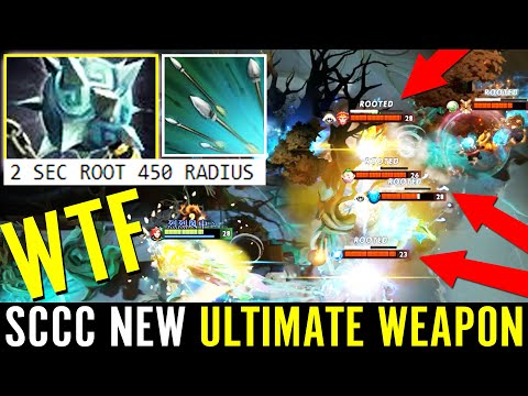 100% NEW CRAZY Ultimate Weapon For HARD GAME! GLEIPNIR Root 5MAN Windranger Dota 2 Pro Carry by Sccc