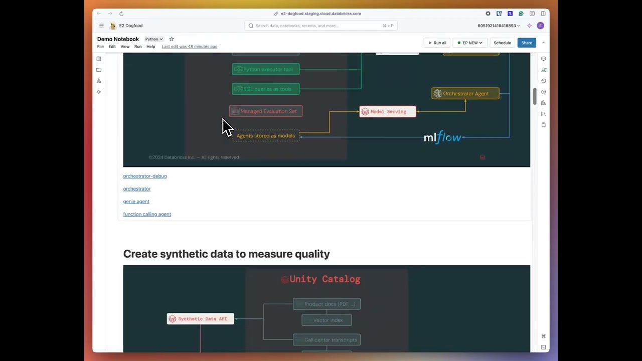 Mosaic AI: Building High-Quality Agents