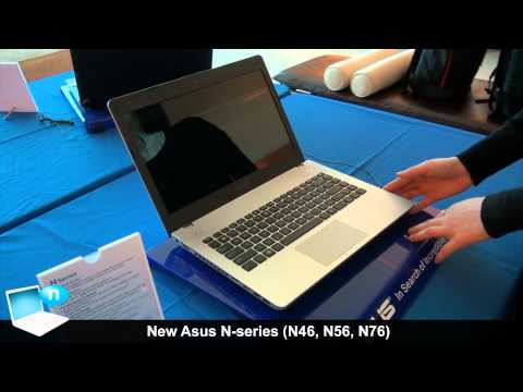 Asus N76, N56 e N46, new multimedia notebook in aluminum