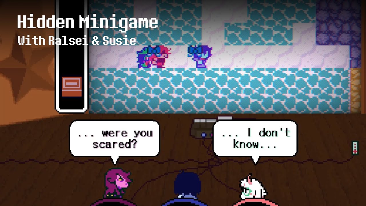 Ralsei Gets Scared if You Go to the Hidden Minigame With Him – Deltarune Chapter 3