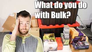 What should you do with all of you Bulk Magic The Gathering Cards?