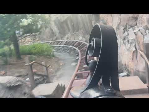 Seven Dwarfs Mine Train front seat on-ride 4K POV @60fps WDW Magic Kingdom