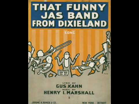 Original Dixieland Jazz Band "AT THE JAZZ BAND BALL" (1918)
