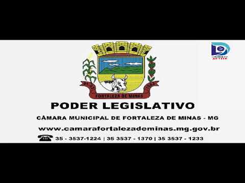 Sessão Plenária da Câmara Municipal de Fortaleza de Minas - MG