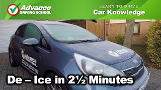 De-Ice a car in 2½ minutes  |  Learn to drive: Car Knowledge