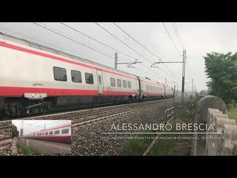 TRENITALIA FRECCIARGENTO 9400 ROMA TERMINI 05:35-PADOVA 08:52-VENEZIA S.L. 23.05.2019