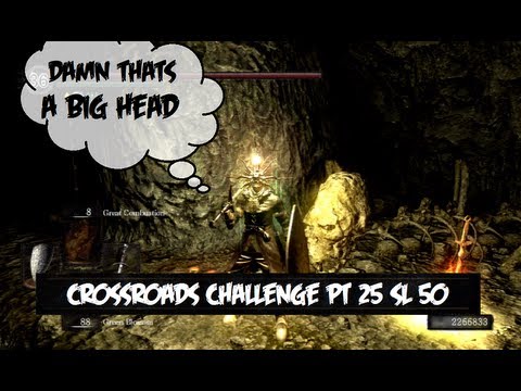 Dark Souls Crossroads Challenge Pt25 Tomb of Giants (2/2)