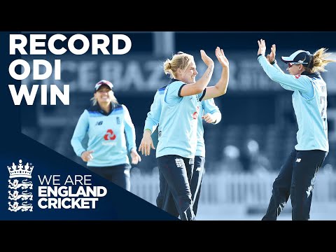 RECORD ODI Win! | England v West Indies Classic | Women's Cricket World Cup 2020