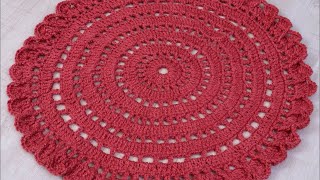 Crochet Pattern Rumal at Home  Beautiful Design Ru