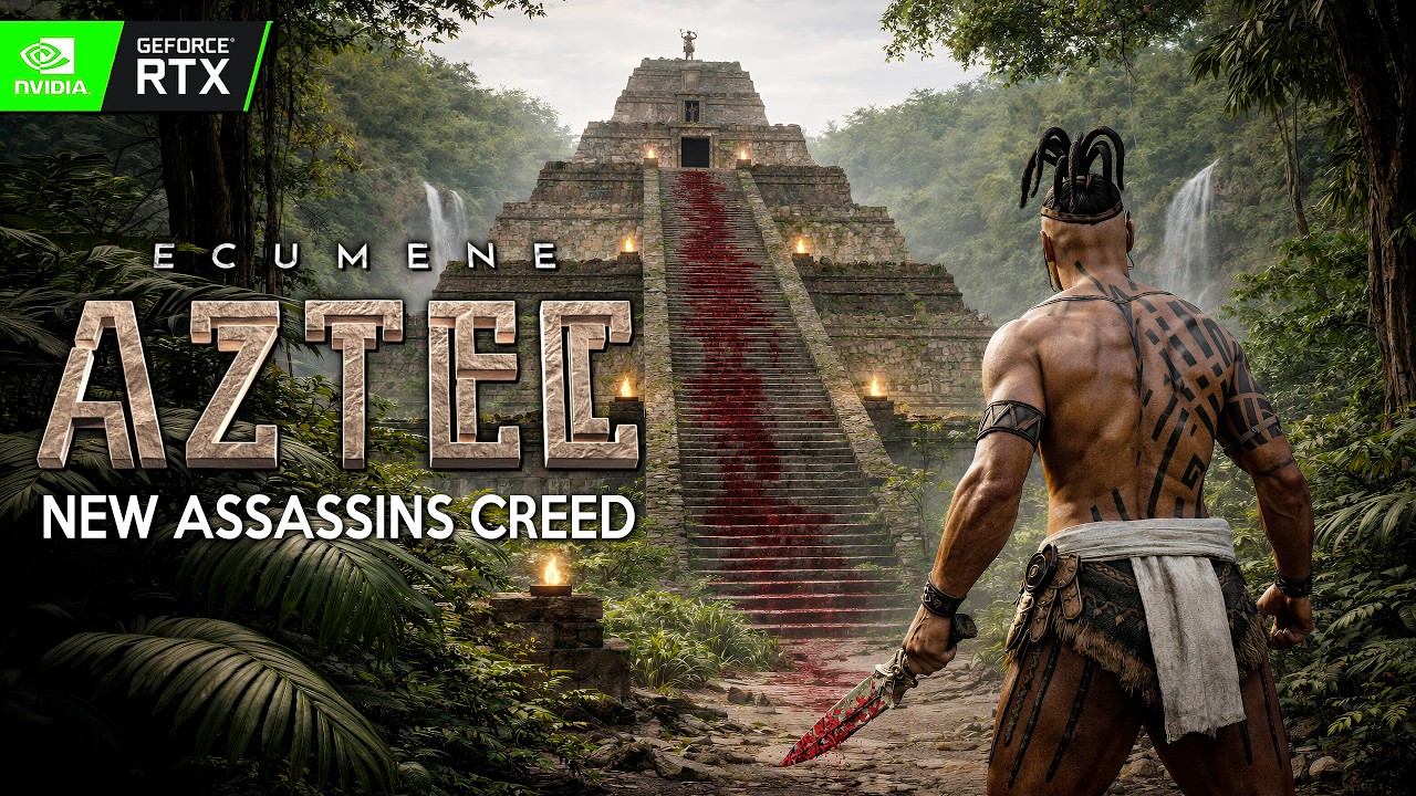 ECUMENE AZTEC First Gameplay Demo | New SINGLE PLAYER STEALTH Action RPG like Assassin's Creed