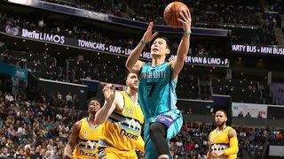 林書豪 Jeremy Lin's Offense & Defense Highlights 2016-03-20 Hornets VS Nuggets